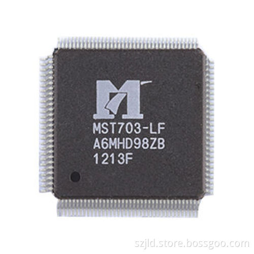 Small Size LCD TV Processor with Video Decoder Chip